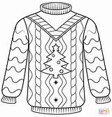 Christmas Sweater coloring Page  Free Printable Coloring Pages sketch template