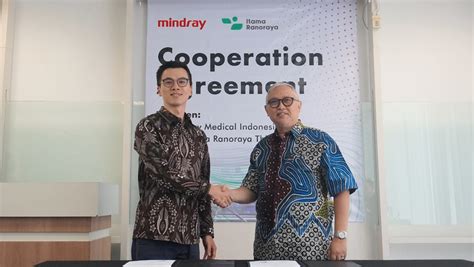 PT Mindray Medical Indonesia dan PT Itama Ranoraya Tbk Tandatangani Kerjasama Distribusi ...