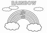 Rainbow Colors coloring Page  Download Print Or Color Online For Free sketch template