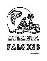 Falcons Helmet Coloring Page Pages sketch template
