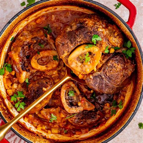 Osso Bucco (Braised Beef Shanks Recipe)