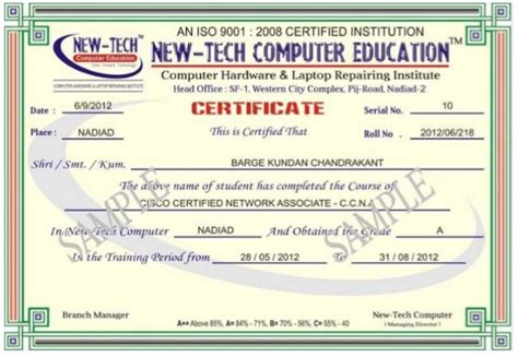 17 Free Training Certificate Templates - Free Word Templates | Training ...