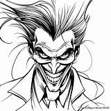 Desenho Para Colorir Do Coringa sketch template