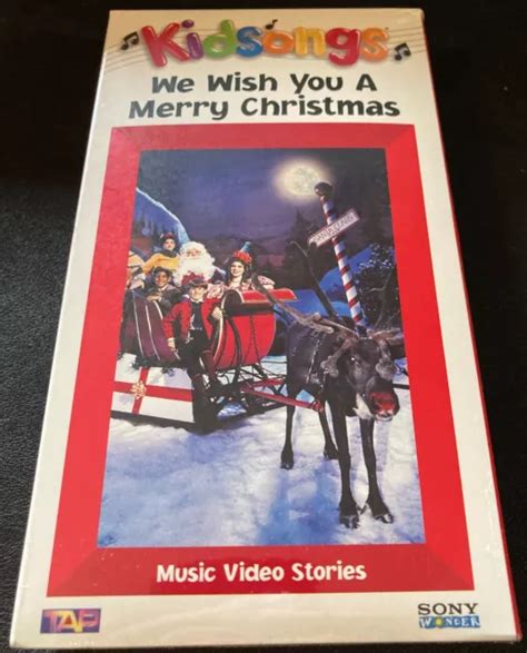 KIDSONGS -WE WISH You a Merry Christmas (VHS, 1992) - RARE Vintage Unopened VHS $34.44 - PicClick CA