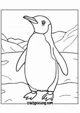 Penguin Coloring Pages 100% Free PDF Printable  Crafty Cici Joy sketch template