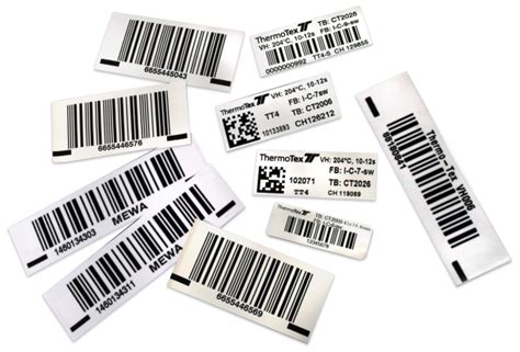 Aluminium Barcode tags » THERMOTEX NAGEL GmbH