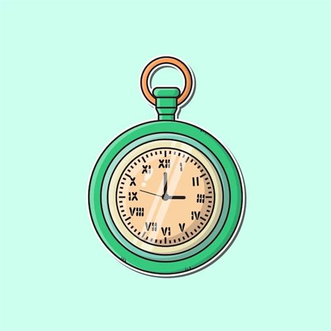 Premium Vector | Illustration of cartoon alarm clock Vector