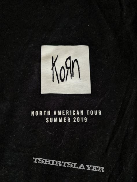 Korn - North American Tour 2019 Shirt | TShirtSlayer TShirt and BattleJacket Gallery