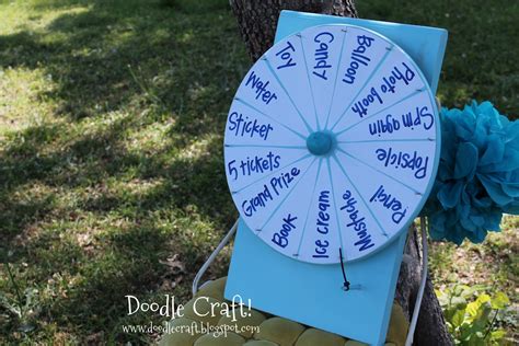 Super Spinning Prize Wheel DIY!