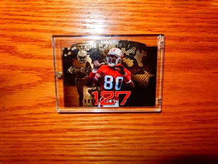 Free: Jerry Rice(Die Cut)Card - Gold 127 Career Touchdowns. - Sports Trading Cards - Listia.com ...