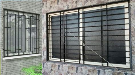 Modern Window Grill Design Details and Photos for Outside 2021