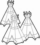 Teepee Coloring Pages  Coloring Pages sketch template