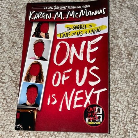 Barnes & Noble | Other | One Of Us Is Next By Karen M Mcmanus The Sequel To One Of Us Is Next ...