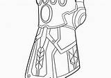 Infinity Gauntlet Coloring Pages sketch template