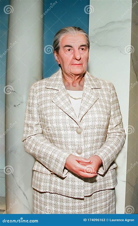 Golda Meir at Madame Tussauds Editorial Stock Photo - Image of politician, outspoken: 174096163