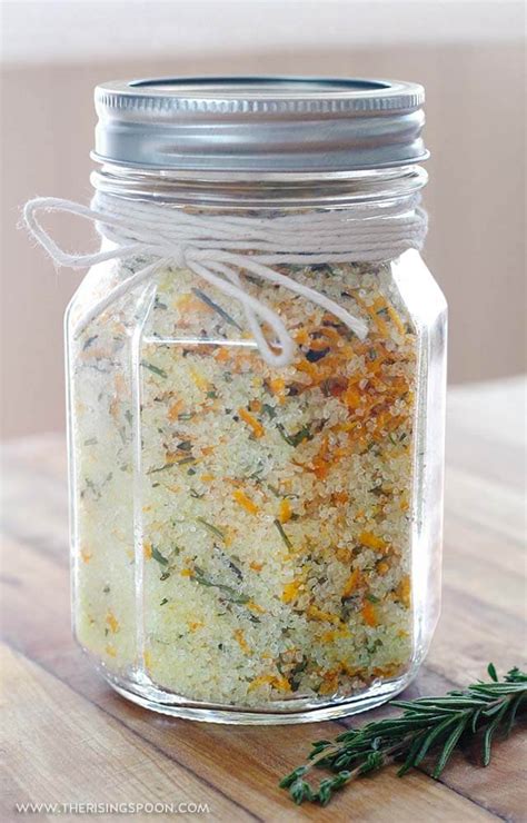 Rosemary, Orange & Thyme Flavored Herb Salt | Recipe | Infused salt recipes, Herb salt recipe ...