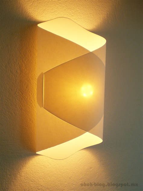 DIY paper lamp / Lampara de papel - Ohoh deco | Wall lamp shades, Paper lamp, Diy paper lamp