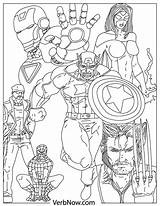 Printable Avengers Coloring Sheets  And Enjoyable Learning sketch template
