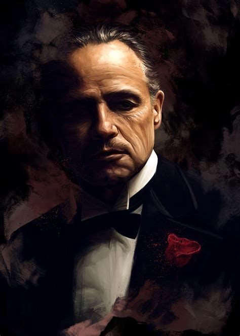 Don Vito Corleone Poster Dmitry Belov travel Tapestry - Textile by Turner Harris - Fine Art America