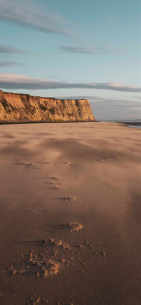 sand dunes by the sea iPhone X Wallpapers Free Download