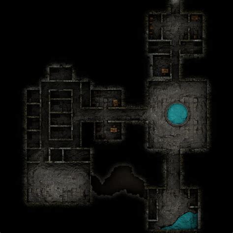 Prison map 50px = 5ft : battlemaps