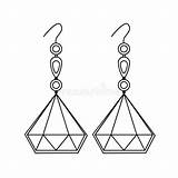 Shiny Earring Jewelry Coloring Page Sky Sketch sketch template