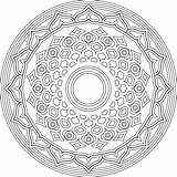 Chakra Mandala Coloring Page Sketch sketch template