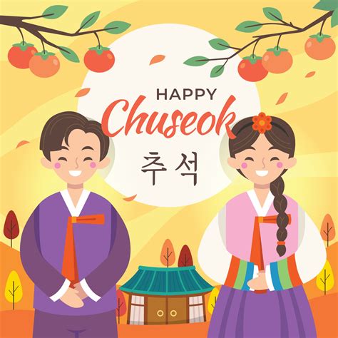 Happy Chuseok Celebration 2952758 Vector Art at Vecteezy