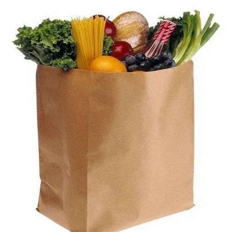 Brown Grocery Paper Bags, Capacity: 2kg at Rs 60/kg in Anand | ID ...