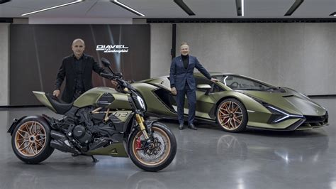 Limited-edition Ducati Diavel 1260 Lamborghini channels the Sian FKP 37