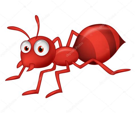 Cute ant cartoon — Stock Vector © tigatelu #27371613