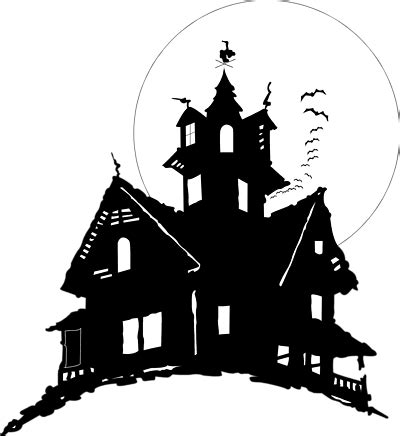 Free Haunted Castle Silhouette, Download Free Haunted Castle Silhouette png images, Free ...