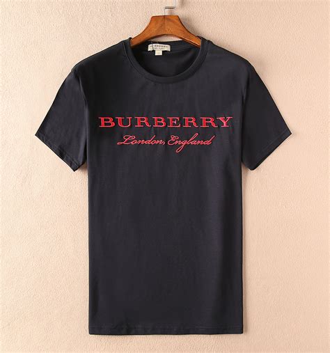 tee shirt burberry homme pas cher,2018 Populaire Tee shirt Burberry Homme Col Rond Slim Manches ...