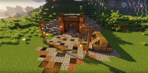 Minecraft Mine Entrance Ideas and Design