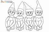 Elf Boyama Sayfaları – En Güzel Boyamalar sketch template