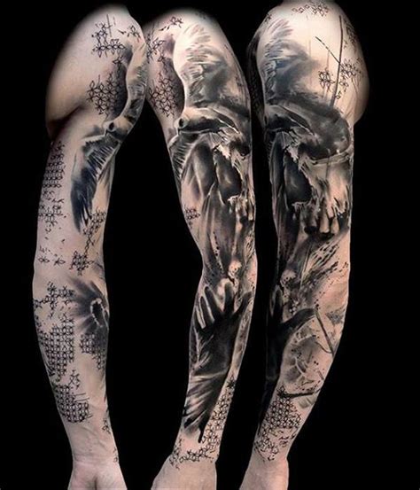 140 Awesome Examples of Full Sleeve Tattoo Ideas | Art and Design