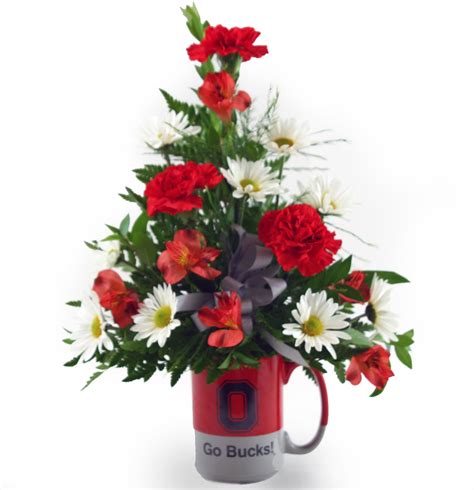 Ohio State - Scarlet and Gray - Columbus OH Florist - Flowerama Columbus - Same Day Flower Delivery