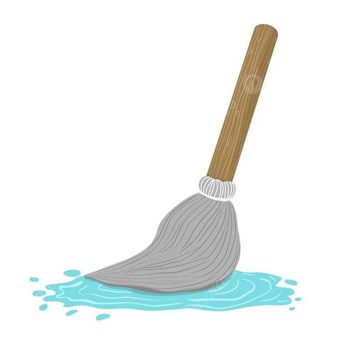 Mops PNG Picture, Mop Cartoon Mop Cartoon Mop Sweep The House, Mop ...