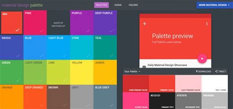 Color palette from image generator - retrosery