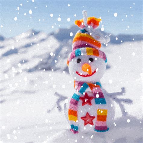 Best Snow Falling Gif Animated Images To Share - Mk GIFs.com