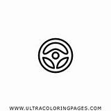 Steering Wheel Coloring Page  Ultra Pages sketch template