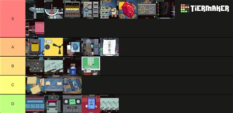 Among Us - All Airship Tasks Tier List (Community Rankings) - TierMaker