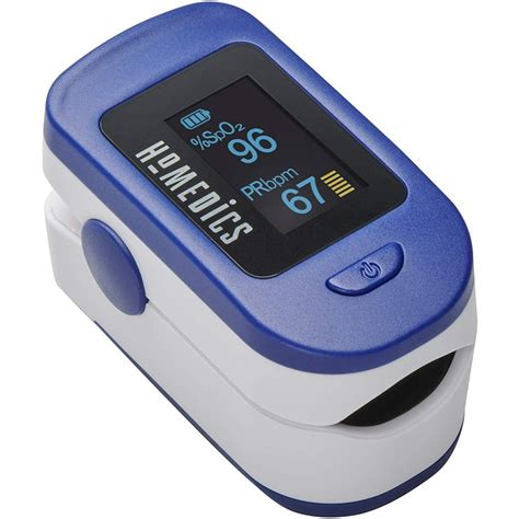 HoMedics Pulse Oximeter Blood Oxygen Saturation Monitor - Walmart.com ...