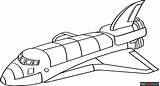 Space Shuttle Coloring Page  Easy Drawing Guides sketch template