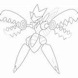Mega Pokemon Metagross Coloring Pages Sketch Coloring Page sketch template