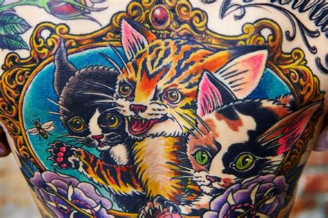 La nueva moda de tatuajes son los gatos domésticos - Seamos Mas Animales Como Ellos - SMACE