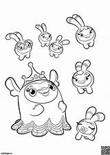 Princess Flug And The Squeaky Peepers coloring Pages Abby Hatcher  sketch template