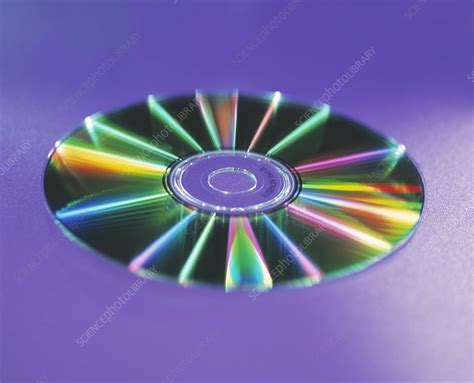 Optical disc - Stock Image - T515/0258 - Science Photo Library