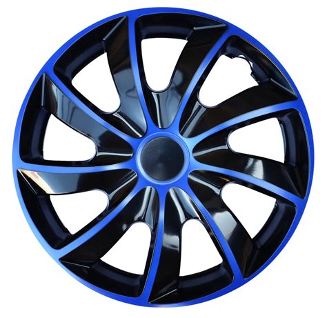 15" Wheel Covers Hub Caps 15 Inch Wheel Trims Trim Set Of 4 Plastic [QUAD Blue] | eBay