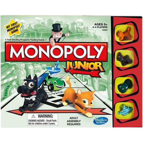 Hasbro Monopoly Junior | Games | Baby & Toys | Shop The Exchange